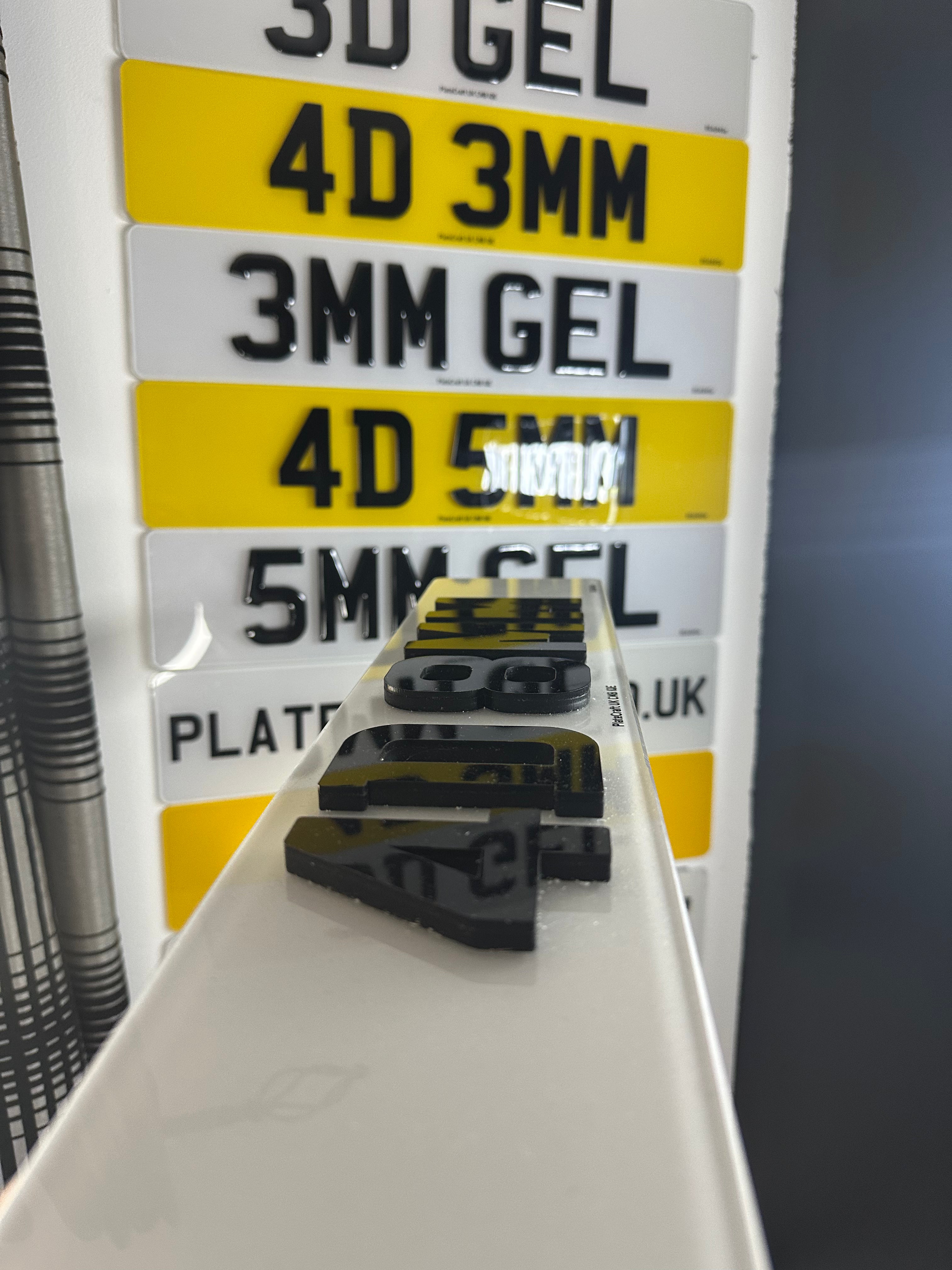 4D 8MM plates