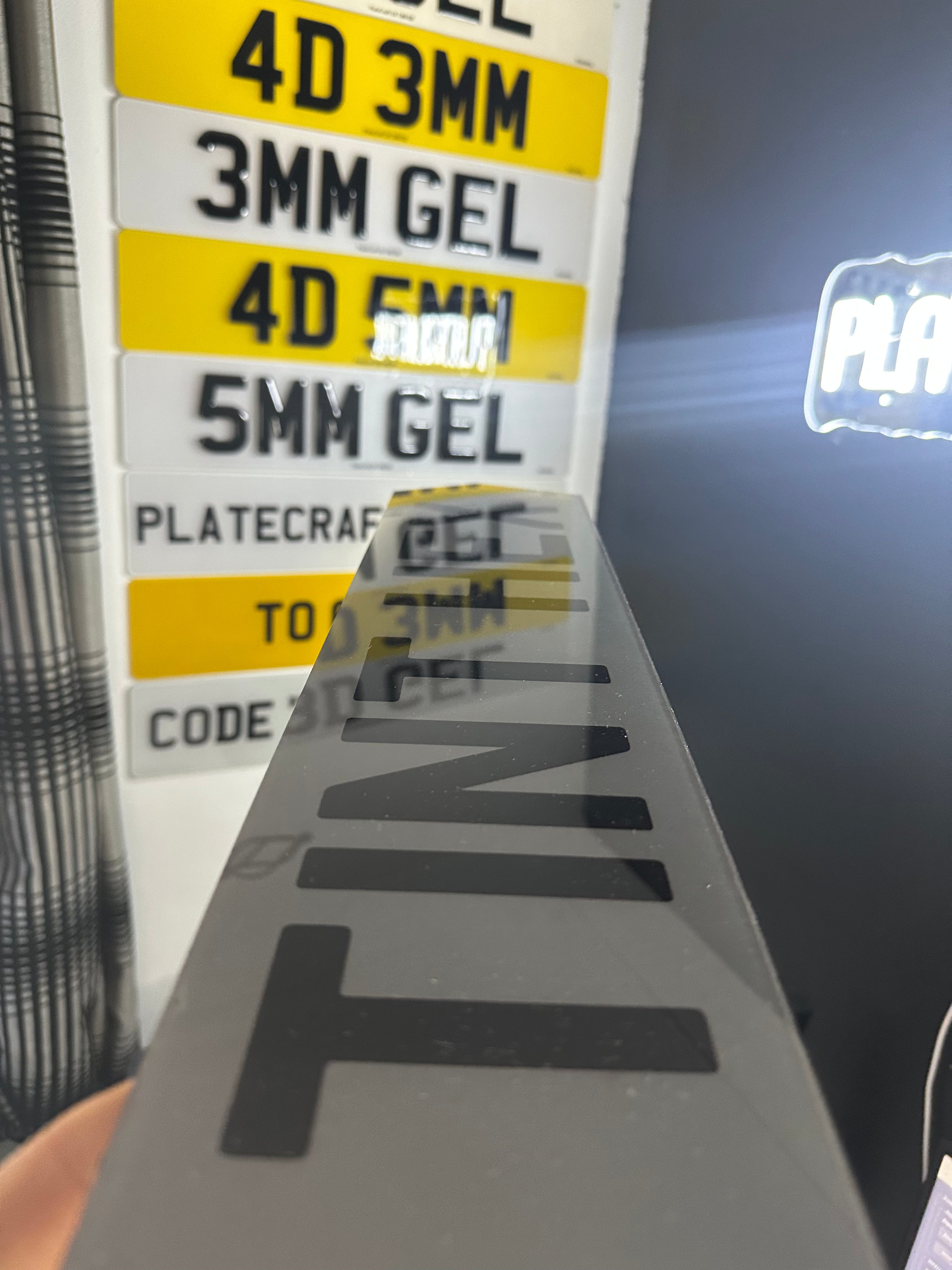 tinted hex plates 